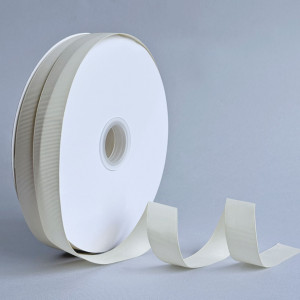 Лента репс Ding Xin 2.5 см - #0810 Ivory. Photo 2